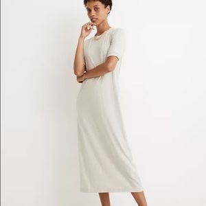 Madewell midi t shirt cotton dress XS